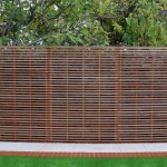 Slatted Fencing Panel