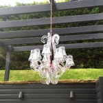 Outdoor Perspex Chandelier