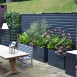 Powder Coated Steel Planters