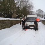 Domestic snow clearing