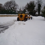 Commercial snow clearing