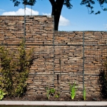 Gabion Baskets with Sandstone