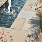 Linear Pool with Schaumsprudler Fountains